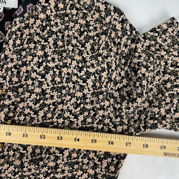 Noa Noa Floral Print Knee Length Romantic lightweight dress S 34 - Picture 12 of 15